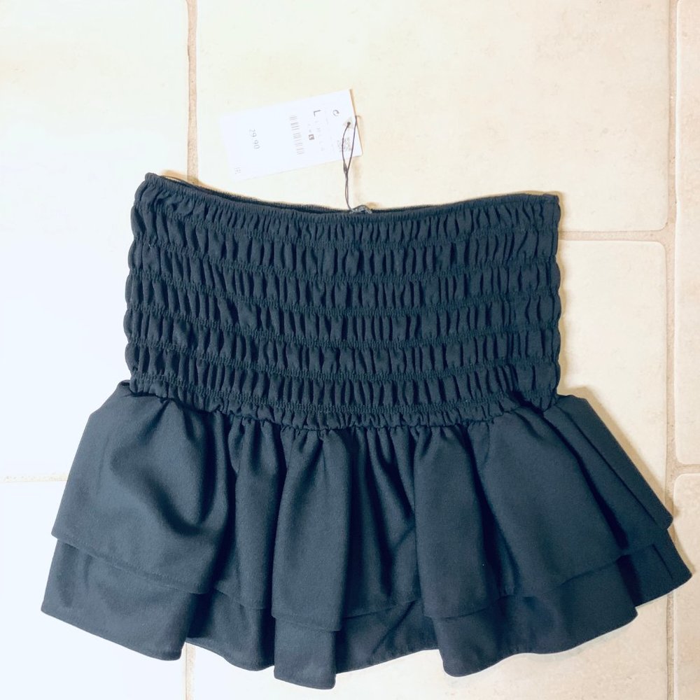 Zara Ruffled Mini Skirt - Picture 3 of 6